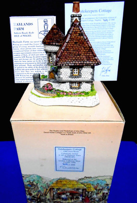 DAVID WINTER 'GATE KEEPERS COTTAGE' 1988 LTD ED 'CHARITY COLOURWAY' RARE MINT