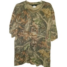 Liberty Camouflage Camo Men Sz XXL T-shirt Hunting Outdoors Vintage 90s USA