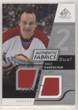 2008 SP Game Used Edition Authentic Fabrics Dual Dale Hawerchuk #AF-HW HOF n1u