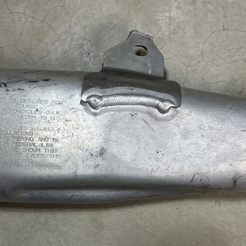 Honda CRF450R CRF450RX Exhaust Muffler 17-18 Left Side OEM Stock 18400-MKE-A01 - Picture 4 of 13