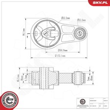 Support moteur Mini MINI