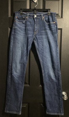 Levi's 511 Slim Fit Men s Jeans Size W32 L32 Dark Wash Denim Blue