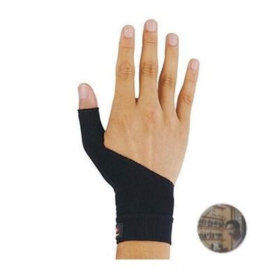 ZAMST BODYMATE Thin Thumb Support Black M Size Nylon Compression Sports New