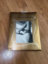 Victoria  s Secret Glamour Sheers Thigh High Stockings - Smoke Small - New in Box
