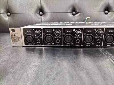 【美品】Behringer AD/DA コンバータ 8ch ADA8000 ① Behringer ADA8000 1U AD/DA Converter Mic Preamp Phantom Power Used