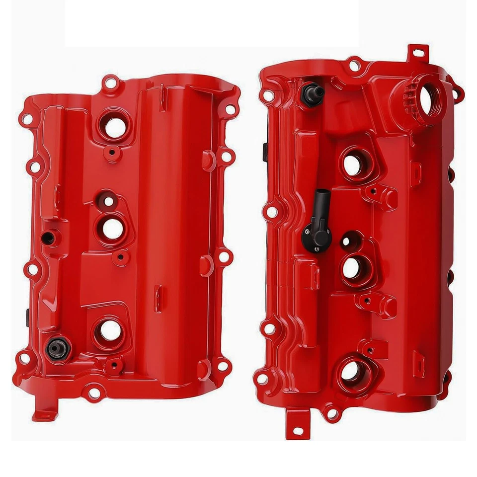 2x Aluminum Valve Covers for 09-20 370Z Infiniti QX70 QX50 Q70 3.7L Foto 2 de 4