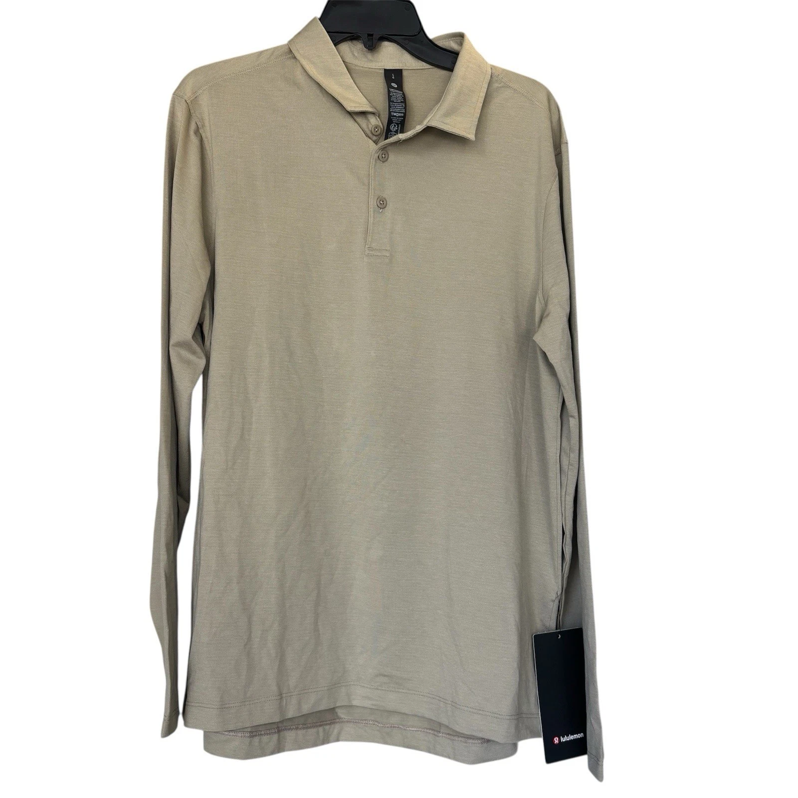 Lululemon Men’s Evolution Long Sleeve Polo Gray SHOK Golf Shirt Sz Large New $98
Opens in a new wind