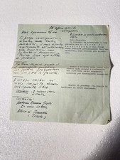 CARO CAMERATA....  FASCIO FASCISMO VECCHIO DOCUMENTO OLD DOCUMENT