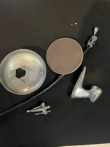 1965 1966 1967-1968 Pontiac GTO Lemans Tempest, Left Side Remote Mirror. PARTS