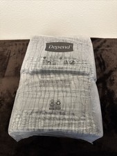 Depend FIT-FLEX Mens Incontinence Underwear Maximum Absorbency Grey L 36 Count