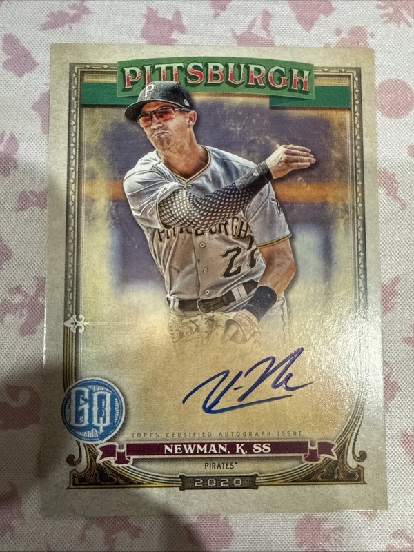 2020 Topps Gypsy Queen Kevin Newman Autograph #GQAKN Pittsburgh Pirates