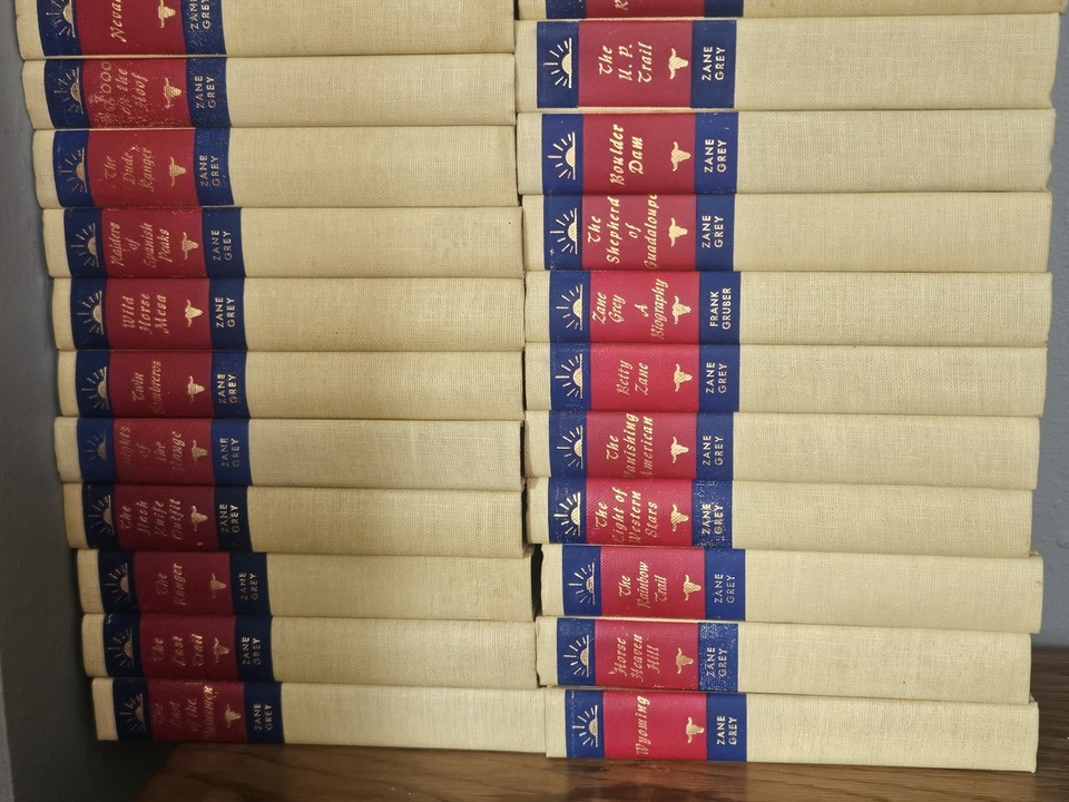 Zane Grey Hardcover Books, Walter J. Black, Hardcover, Various Titles