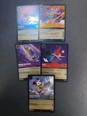 Disney Lorcana Fabled Lot Cold Foil Uncommon+Rare+Super Rare Set Of 362  Cards | eBay