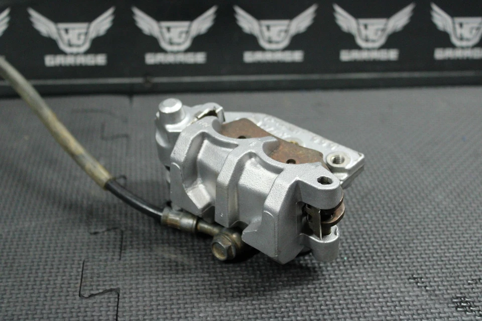 Kawasaki KX125 2004 OEM NISSIN PINZA DE FRENO DELANTERA CILINDRO MAESTRO MANGUERA PALANCA Foto 4 de 4