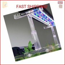 driamor Aquarium Light Holder Adjustable, Clear Acrylic Fish Tank LED Light Rise