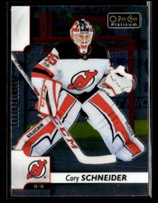 2017-18 O-Pee-Chee Platinum #86 Cory Schneider Card New Jersey Devils