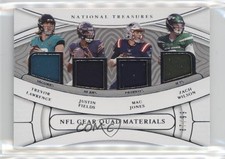 2021 National Treasures 87/99 Justin Fields Mac Jones Trevor Lawrence 04yp