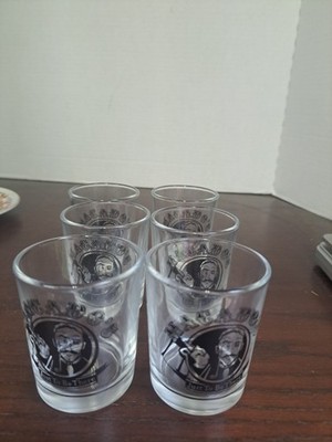 Set Of 6 Vintage Macado's Just To Be There Shot Glasses
