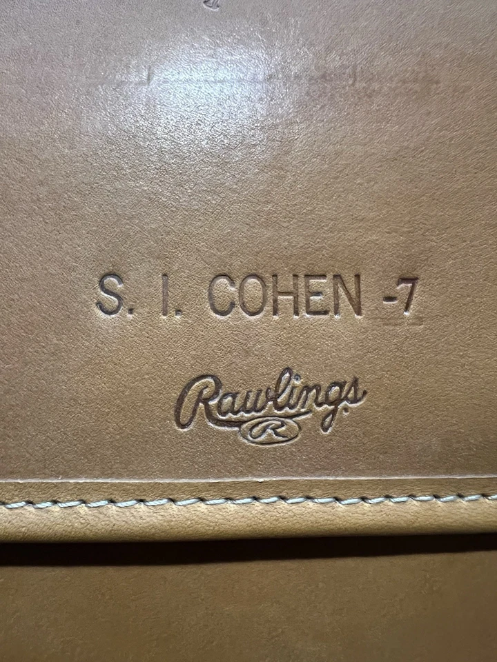 Maletín de cuero Rawlings bolso de béisbol diseñado por los Yankees Gian Paolo Lombardo Foto 4 de 4