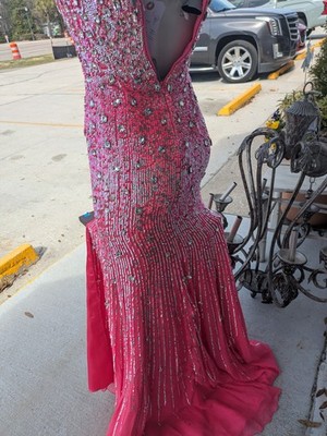 pink gowns & formal dresses Chic Strapless Pink Ball Gown Prom Dress Princess Formal Dress Evening   SELINADRESS