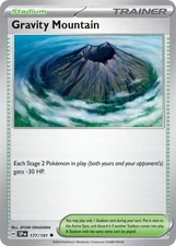 Gravity Mountain - 177/191 - Uncommon - Reverse Holo - Near Mint