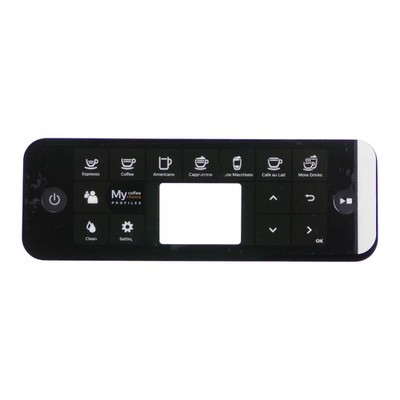 Saeco 421945019391 Appliance Blk Front Panel Ui Omp/H 120V