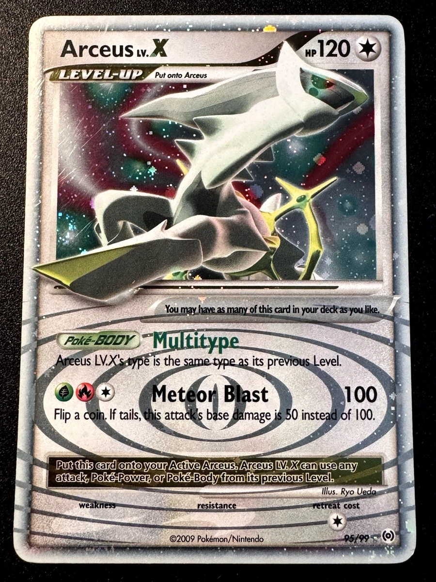 Arceus LV.X Pokémon TCG Cards for sale | eBay