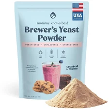 Mommy Knows Best Brewers Yeast Powder for Lactation Brewer's for... 