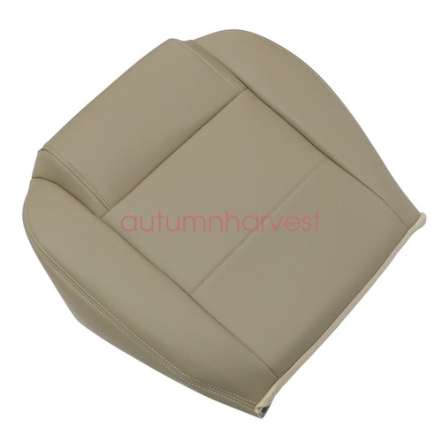 For 2005 to 2009 Ford Mustang V6 Driver & Passenger Side Leather Seat Cover Tan - Foto 11 di 22
