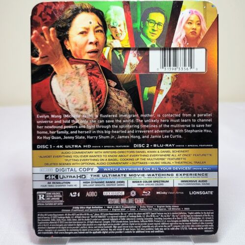Everything Everywhere All at Once (4K Ultra HD + Blu-ray) w/ Slipcover BRAND NEW - 第 2/4 張圖片