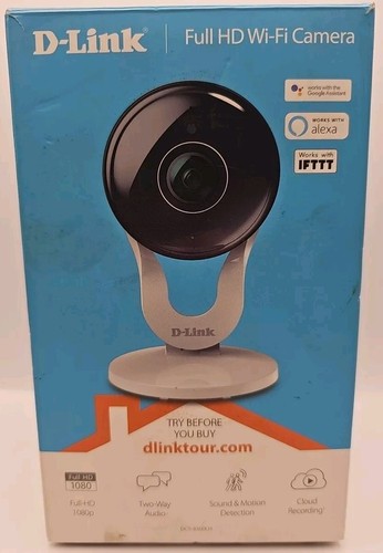 D-Link DCS-8300LH- Indoor 1080p Wi-fi Network Security Camera - White