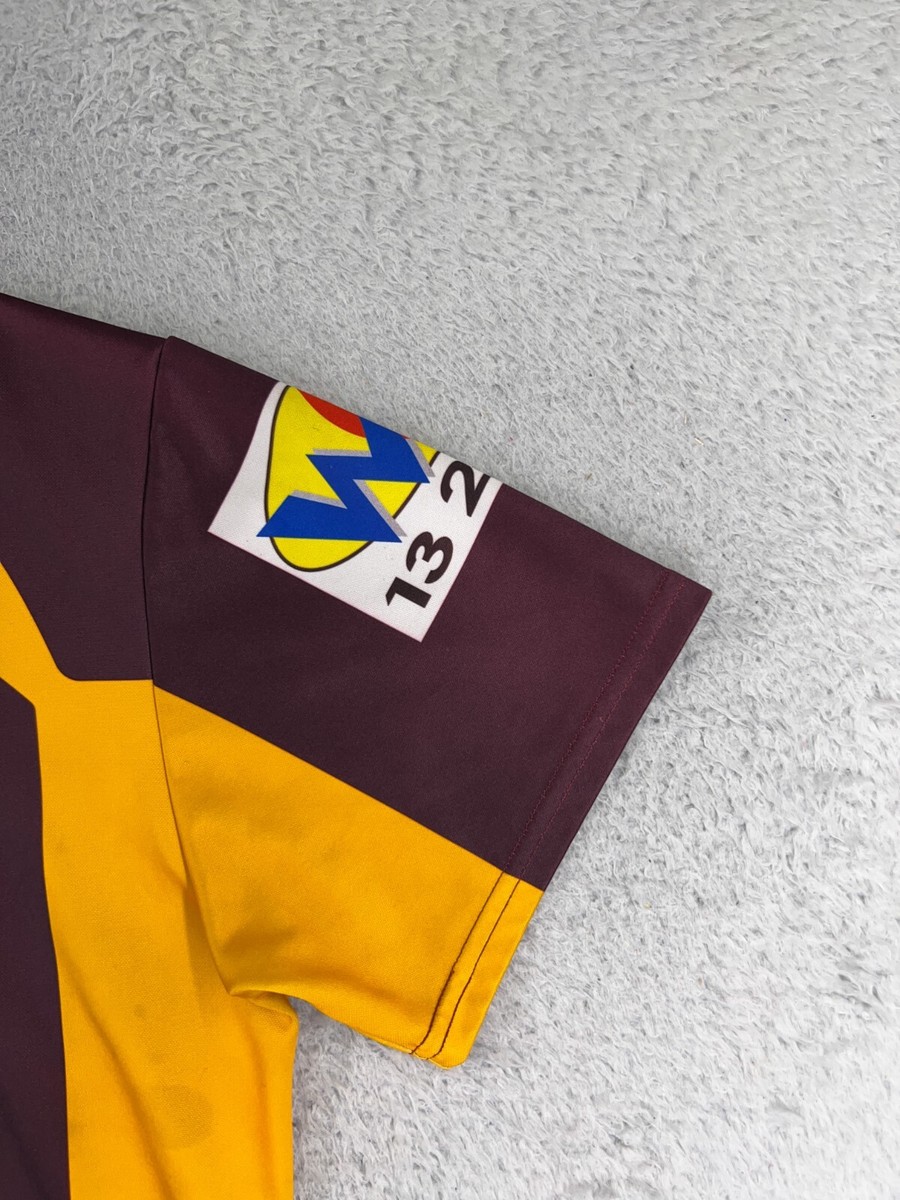 Brisbane Broncos Rugby Jersey Adult Extra Large Red Yellow Brisbane Broncos Rugby Jersey Adult Extra Large Red Yellow