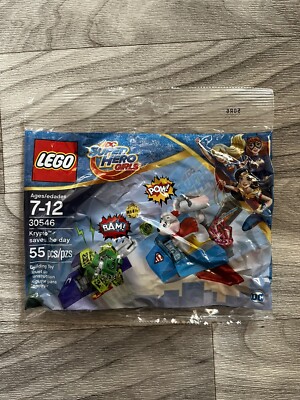 New Lego DC Super Hero Girls 30546 Krypto saves the day 55 Pieces Set Polybag