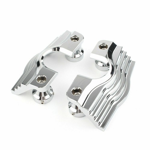 Chrome Slotted Covers For Spark Plug-Head Chrome For Harley FLHR/T/X FLTR Parts - Picture 6 of 10