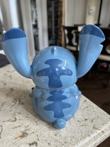 Disney Store Exclusive Collectable Ceramic Stitch Cookie Jar 11” Read Descrip. - Picture 3 of 10