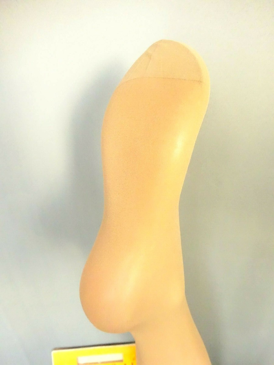 Lot 2 Collants Vintage CHESTERFIELD Années 70 - Nylon Beige - Taille 2 FR40/42