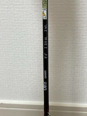 Orvis Graphite Yamame 843 8'4 Fly Rod 2 piece Used shipping Orvis Graphite Yamame 843 8'4 Fly Rod 2 piece Used shipping