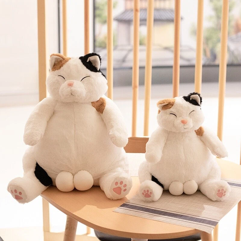 Drag Face Style Stuffed Plush Toy Big Cats Birthday Gift for Boyfriend Present