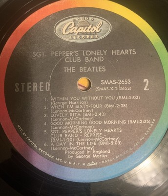 The Beatles Sgt. Pepper's Lonely Hearts Club Band US