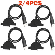 2/4PC USB 2.0 to Mini SATA 7 6 13Pin Adapter Cable for Laptop CD/DVD ROM Drive