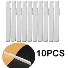 10pcs Guitar Bone Saddle Compensated 2 13/16"x1/8"x3/8" (72x3x9mm) Luthier nut