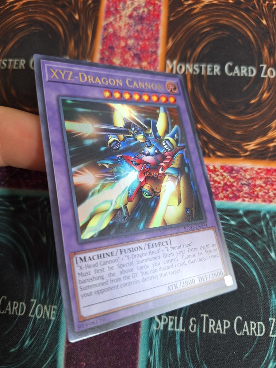 Yu-Gi-Oh! XYZ-Dragon Cannon KC01-EN034 Ultra Rare Limited Near