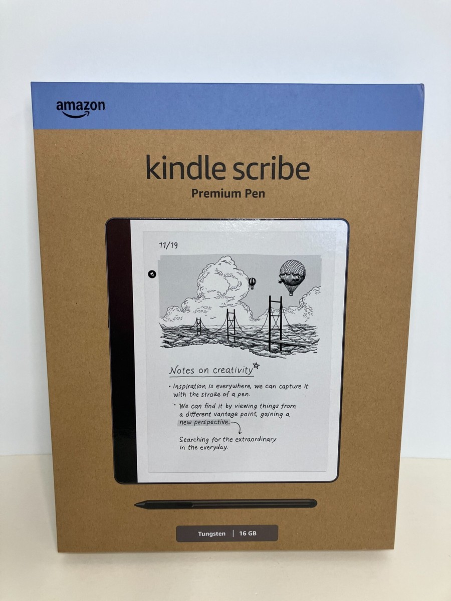 Kindle Scribe 16GB タングステン 2024 年発売 Amazon Kindle Scribe 16GB includes Premium Pen (2024 release
