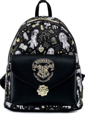 Loungefly Harry Potter Magical Elements All Over Print Mini  display picture 1