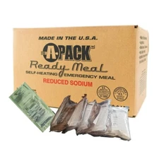MRE APack Ready Eat Meal. 12 Meals. Reduced Sodium. Emergency Meal. Made in USA.