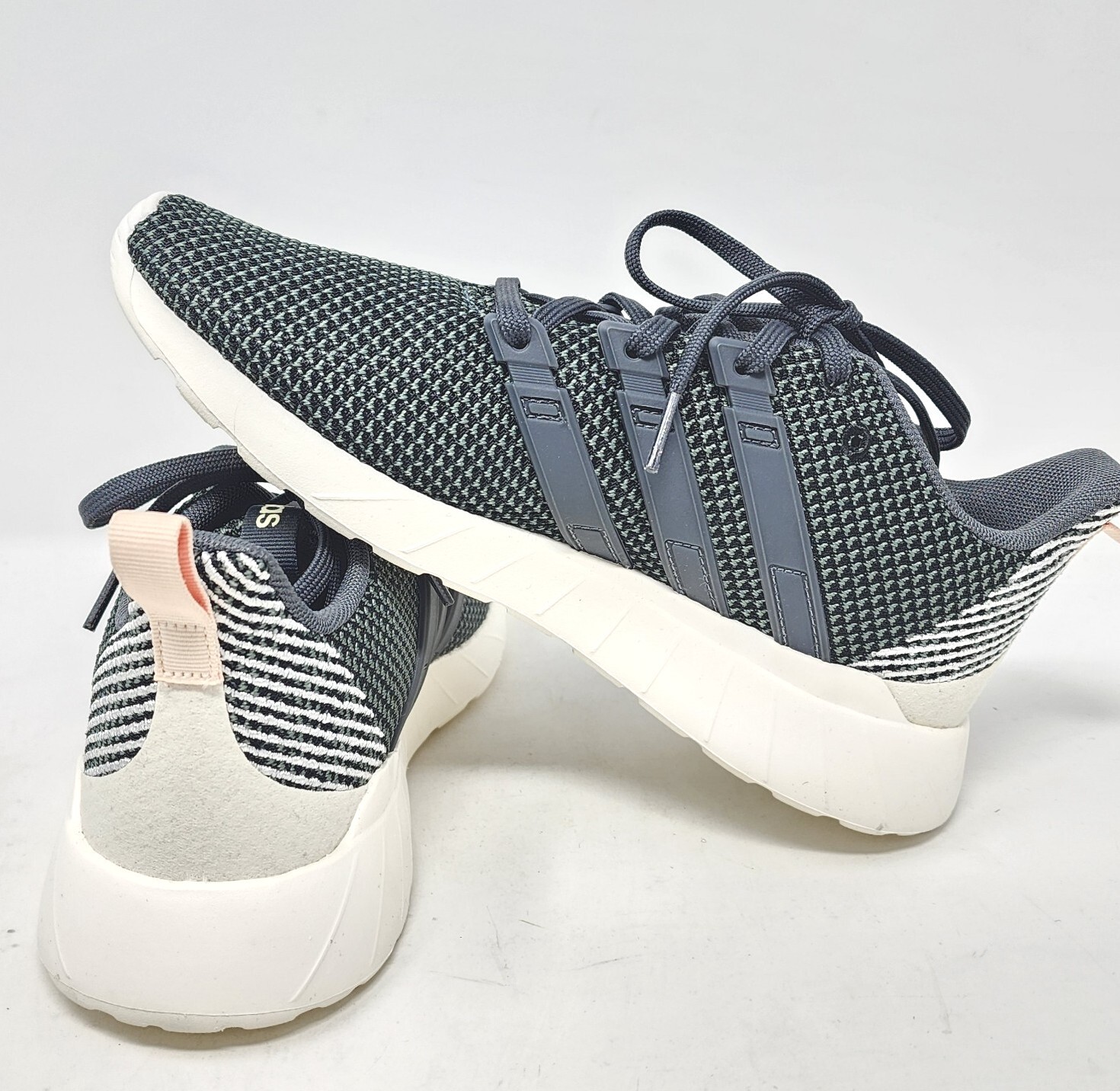 Adidas Questar Flow Women\u0026#039;s Black Gray Dust Pink Running Shoes Size  7.5M | eBay