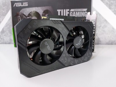 ASUS TUF Gaming GeForce GTX 1660 Ti EVO Video Card OC / PCIe 3.0 / 6GB GDDR6