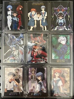 Neon Genesis Evangelion Bandai 1996 1997 108 Card Complete Neon Genesis Evangelion Bandai 1996 1997 108 Card Complete