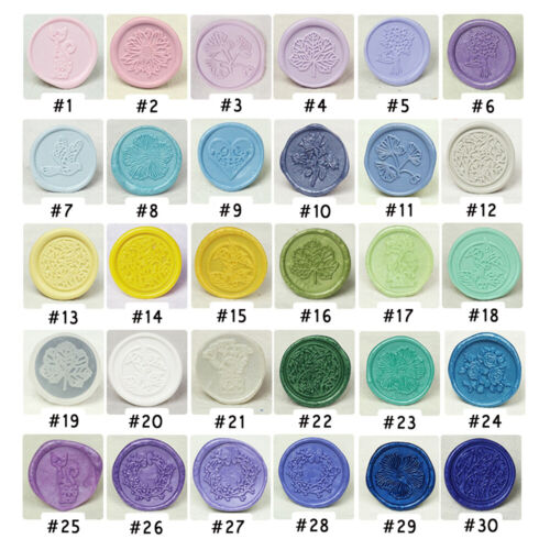100 piezas/juego de cuentas de cera de sellado para sobre de boda tarjeta de regalo sello documento - Imagen 22 de 78