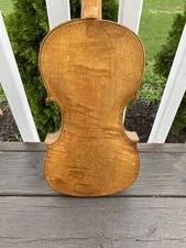 Old Antique 4/4 Violin Nicolaus Amatus Fecit In Cremona 1645 Beautiful Back